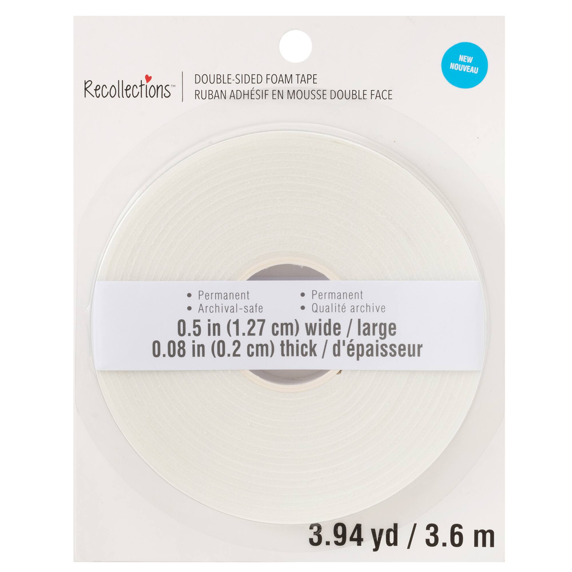 12 Pack: 1/2" x 4yd. Double-Sided Foam Tape by Recollections™